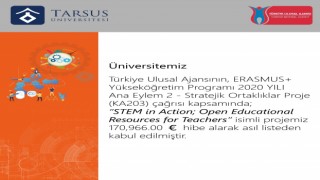 Tarsus Üniversitesi STEM In Action projesi ile Avrupada