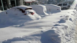 Boluda, kar yağışında hafta sonu tarihi rekor bekleniyor