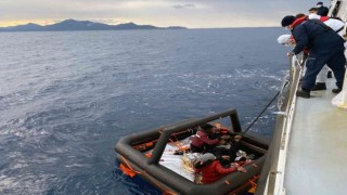 Datçada 5 düzensiz göçmen kurtarıldı