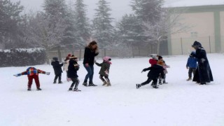 Erzincanda okullara kar tatili