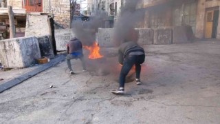 İsrail güçleri ile Filistinli gençler arasında çatışma: 5 yaralı