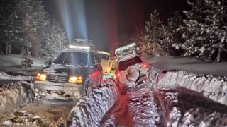 KARDOFF ekipleri yoğun kar yağışı öncesi teyakkuzda