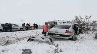 Kırşehirde trafik kazası: 4 yaralı