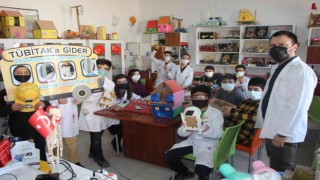 Köy okulu öğrencilerinin hedefi TEKNOFEST