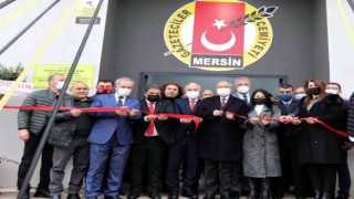 Mersin Gazeteciler Cemiyeti'nin yeni hizmet binası törenle açıldı