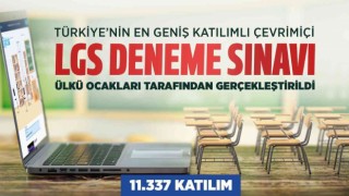 Ülkü Ocaklarından Türkiyenin en büyük çevrimiçi LGS deneme sınavı
