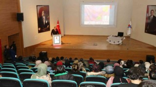AİÇÜde “Türk Dünyasının Siyasi Coğrafyası ve Jeopolitik Önemi” konferansı