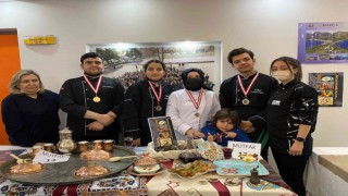 Datçalı öğrenciler Osmanlı Mutfağı Yemek Yarışmasından 5 gümüş madalya ile döndü