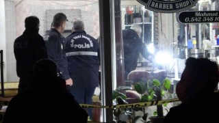 Gaziantepte berber dükkanına silahlı saldırı: 1 ölü, 1 yaralı