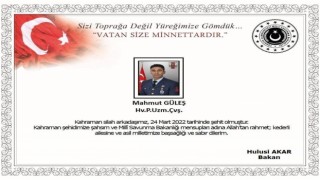 MSB: “İzmirde eğitim esnasında yaşanan silah kazası sonucunda 1 asker şehit oldu”