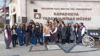 NEVÜ SHMYO öğrencileri Kapadokya Yaşayan Miras Müzesinde