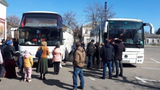 Ukraynanın Mıkolayiv kentindeki Ahıska Türkleri tahliye edildi