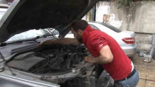 Ataşehirde airbag hırsızları iş başında yakalandı