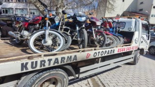 Bolvadin motosikletlere polis denetimi