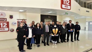 Vali Taşbilek 112 Acil Çağrı Merkezi çalışanlarıyla iftar yaptı