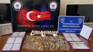 150 bin liralık takı çalan 2 kişi tutuklandı