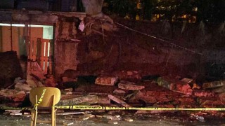 Beşiktaşta ünlü restoranın istinat duvarı çöktü: 1 ölü 1 yaralı