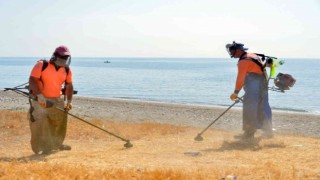 Mersin Büyükşehir Belediyesi, plajları yaza hazırlıyor