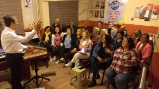 Türk Sanat Müziği konseri öncesi son provalarını yaptılar