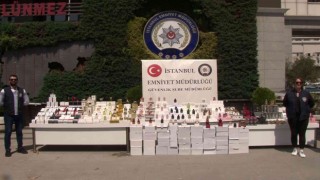 İstanbulda sahte parfüm operasyonu