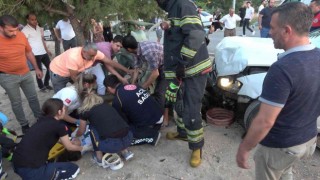 Kaza sonrası sürüklenen araçlar bebek arabası ve yayalara çarptı; 1 ölü 7 yaralı