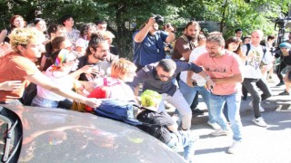 Ankarada izinsiz LGBT yürüyüşüne polis müdahalesi