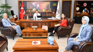 EYUDER’den Korkut Ata Üniversitesi Rektörü Turgay Uzun’a ziyaret