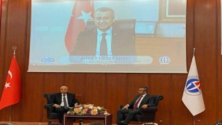 GAİB Başkanı Kileci tecrübelerini öğrencilere aktardı