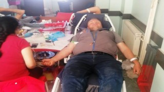 Hisarcıkta kan bağışı kampanyası