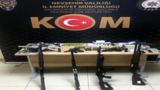 Nevşehirde organize suç örgütü operasyonu: 8 gözaltı