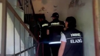 Elazığda uyuşturucudan 2 kişi tutuklandı