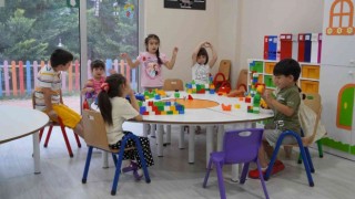 Gül Kreş Adasında minikler eğitime başladı