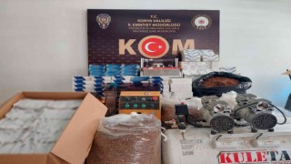 Konyada kaçakçılara operasyon: 3 gözaltı