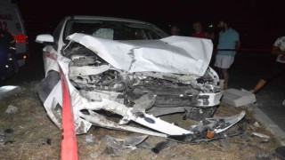 Sakaryada iki otomobil çarpıştı: 5 yaralı