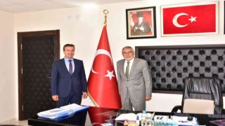 Cezaevi müdüründen Başkan Bozkurta ziyaret