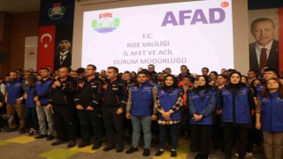 Rize AFADa 137 yeni genç personel alındı
