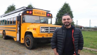 Hayalindeki ‘School Bus ile dünya turuna çıkıyor