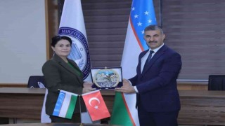 ÇAKÜden Orta Asyanın en köklü üniversitelerinden Mirza Uluğbek Özbekistan Milli Üniversitesi ile önemli temas