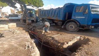 Edremit Belediyesi sorunsuz bir alt yapı için 7/24 çalışıyor