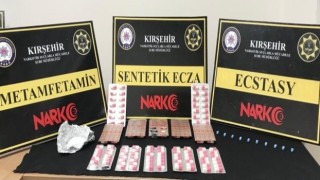 Kırşehirde uyuşturucu operasyonu: 4 gözaltı