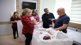 Gaziantepte 18 yıllık özlem 3üz bebekle son buldu