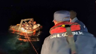 Datça ve Marmariste 42 düzensiz göçmen kurtarıldı