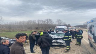 Kastamonuda iki otomobil çarpıştı: 9 yaralı