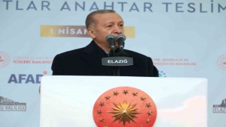 Cumhurbaşkanı Erdoğan, Elazığda depremzedelere seslendi