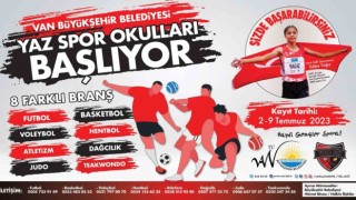 Van Büyükşehir Belediyesinden ücretsiz yaz spor okulları