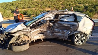 Bingölde trafik kazası: 1 ölü, 2 yaralı
