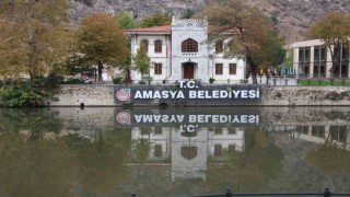 Amasyanın yüz yıllık belediye binasının restorasyonu tamamlandı