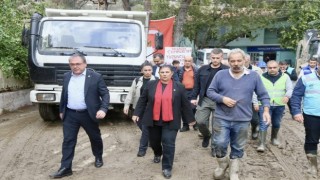 Başkan Çerçioğlu, afetzedeleri yalnız bırakmadı