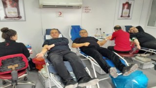 Karapınarda Kızılaydan kan bağışı kampanyası
