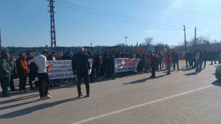 Yalovada tersane işçilerinden zam protestosu